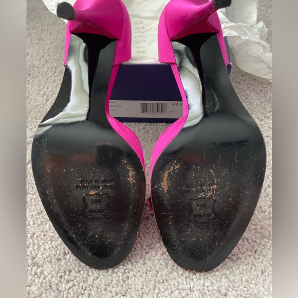 Stuart Weitzman Pink Swarovski Heels - Picture 5 of 8